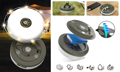 Portable Retractable Camping String Lights