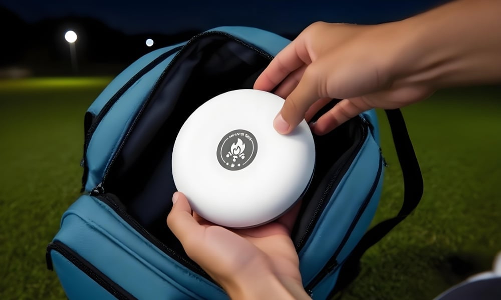 Portable Retractable Camping String Lights