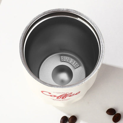 Portable Coffee Cup with Temperature Display