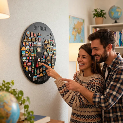 Travel Souvenir Magnet Display Board