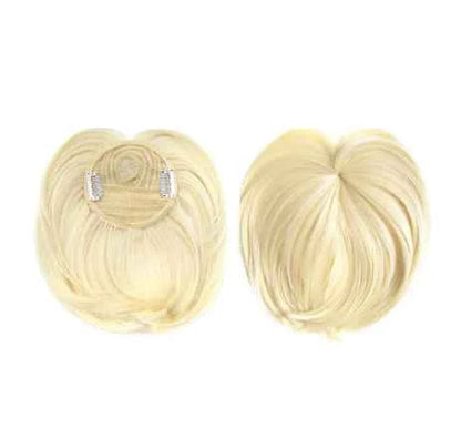 Breathable Human Hair Natural-Look Crop Topper