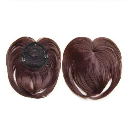 Breathable Human Hair Natural-Look Crop Topper