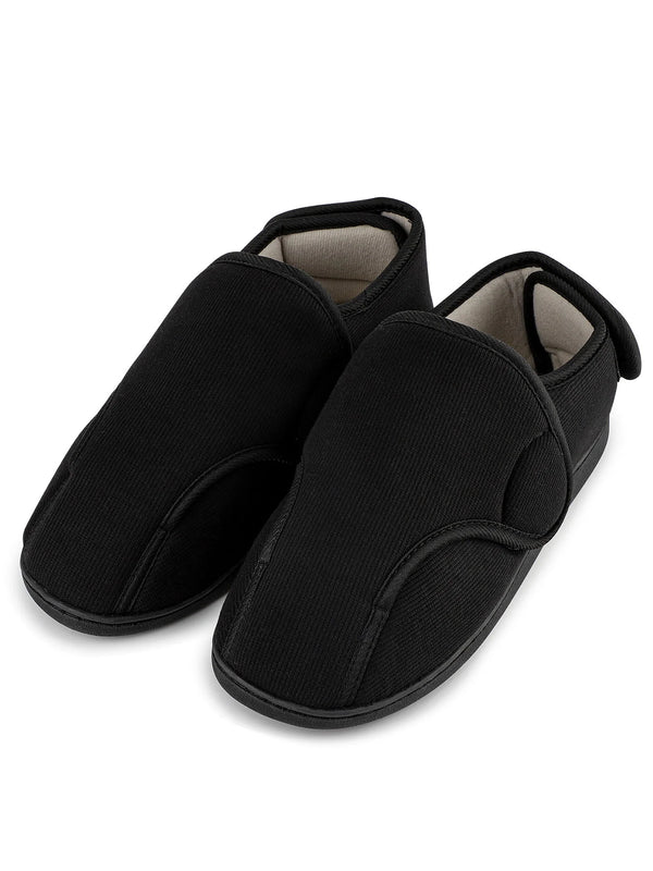 Unisex Adjustable House Shoes with Wide Opening