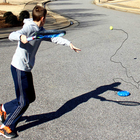 Tennis Training Tool with Tethered Ball
