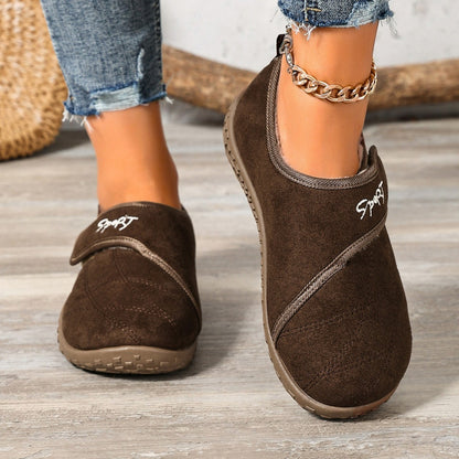 Women's Plush-Lined Winter Mules with Adjustable Straps