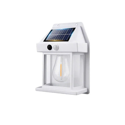Solar Motion Sensor Outdoor Wall Light