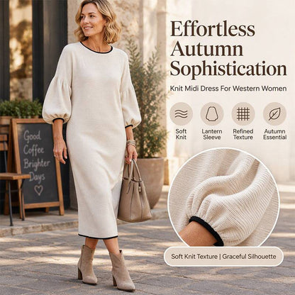 Women's Textured Knit Dress
