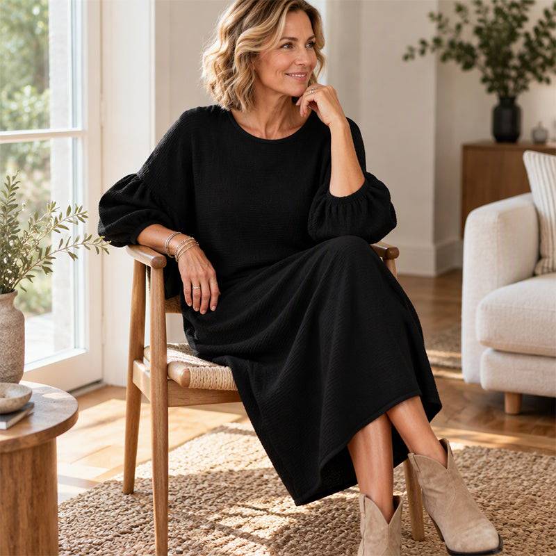 Women's Textured Knit Dress