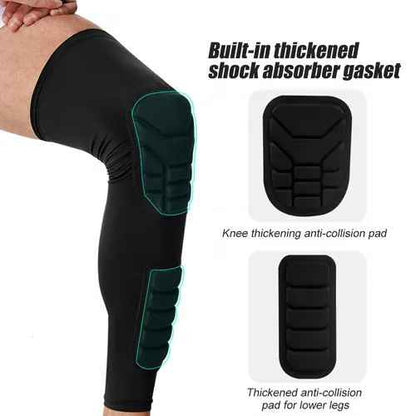Men’s Knee and Thigh Padded Compression Sleeve