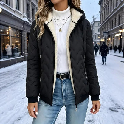 Women's Hooded Quilted Jacket