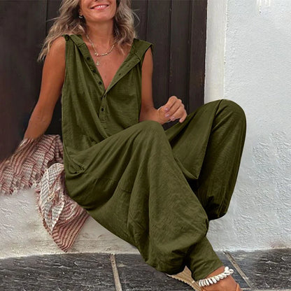 Women's Sleeveless Jumpsuit