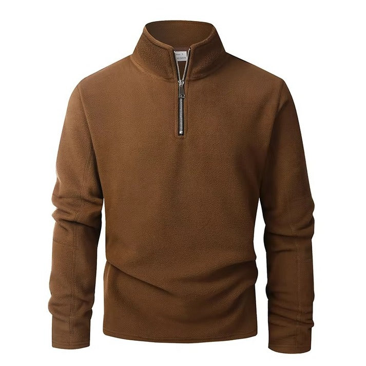 Men's Quarter-Zip Fleece Pullover