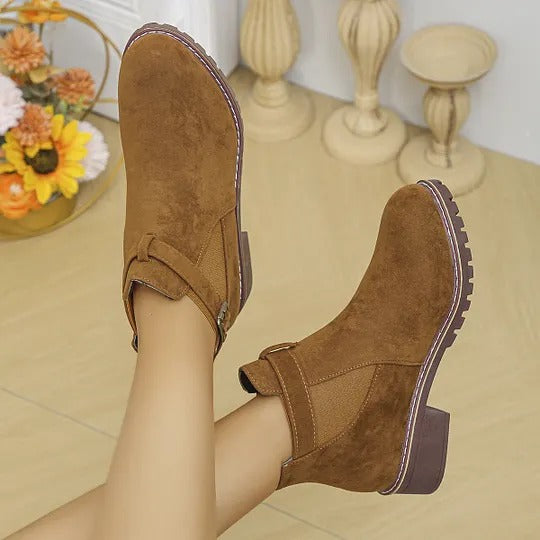 Women's Buckle Ankle Boots