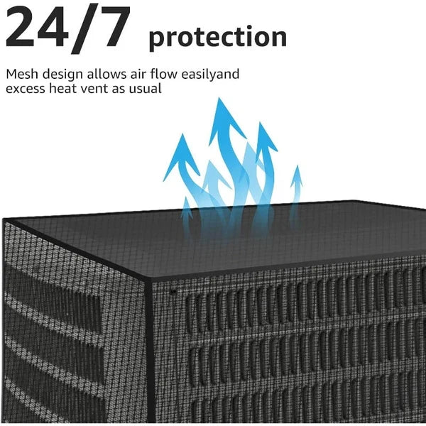 Outdoor Mesh Air Conditioner Cover