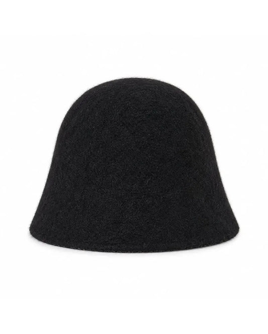 Women's Textured Bucket Hat with Rounded Crown