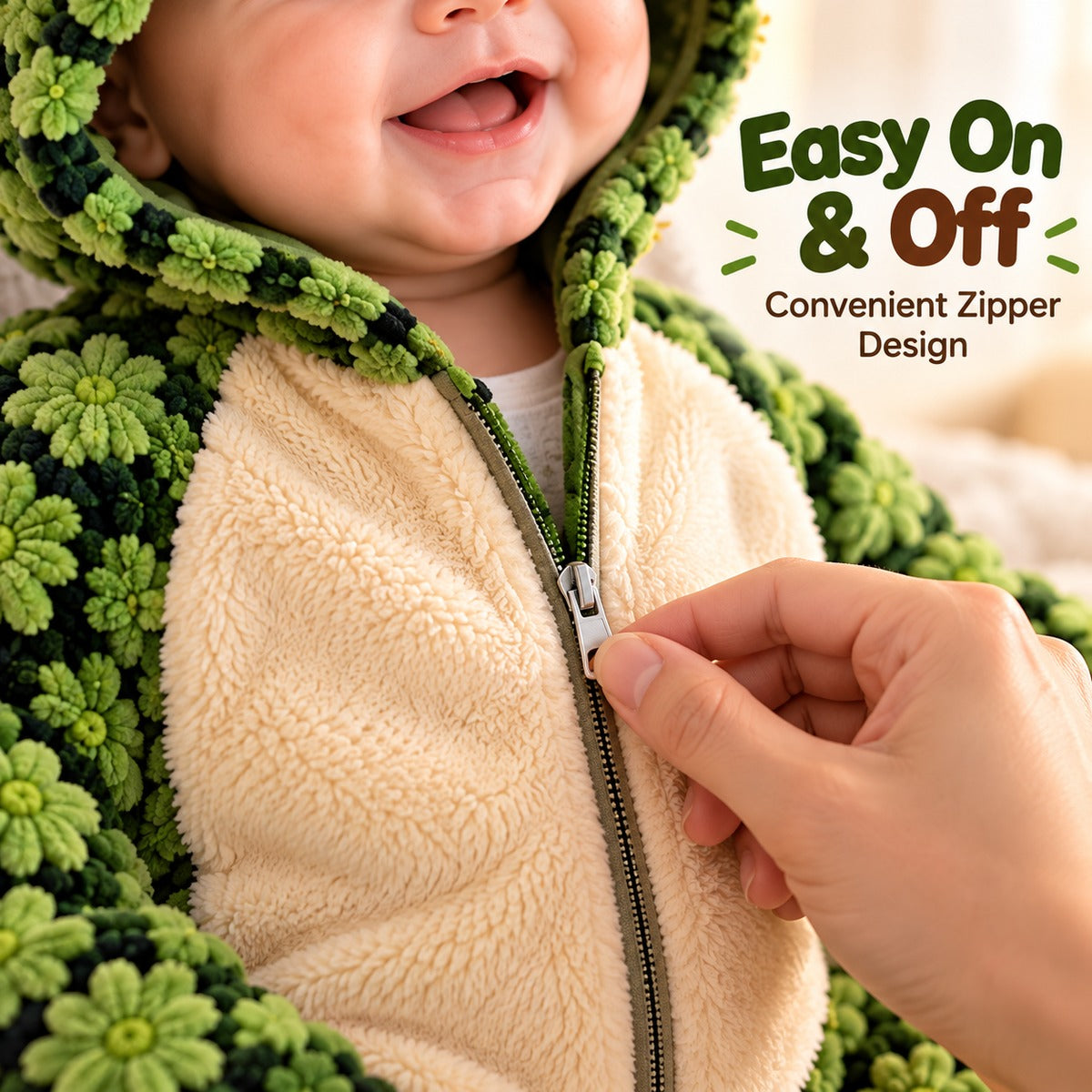 Baby Turtle Hooded Romper
