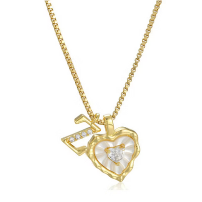 Women’s Heart-Shaped Pendant Necklace