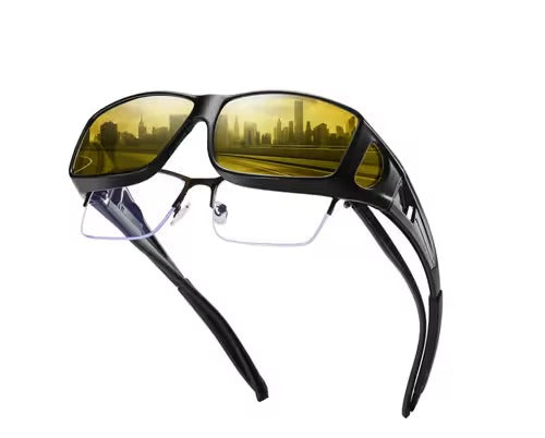 Wraparound Night Driving Glasses