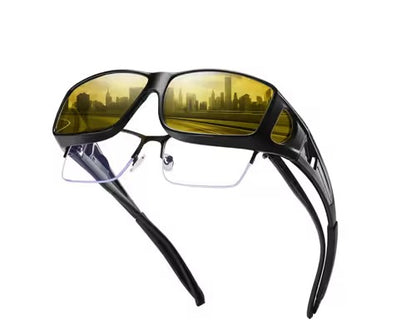 Wraparound Night Driving Glasses