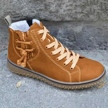 Women's Lace-Up Ankle Sneakers