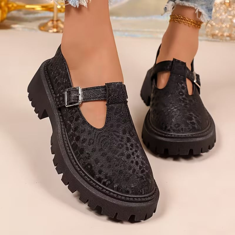 Women's Platform Mary Jane Shoes