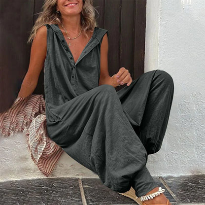 Women's Sleeveless Jumpsuit