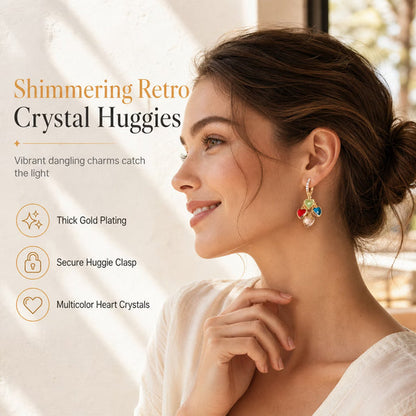 Women’s Heart Charm Drop Earrings