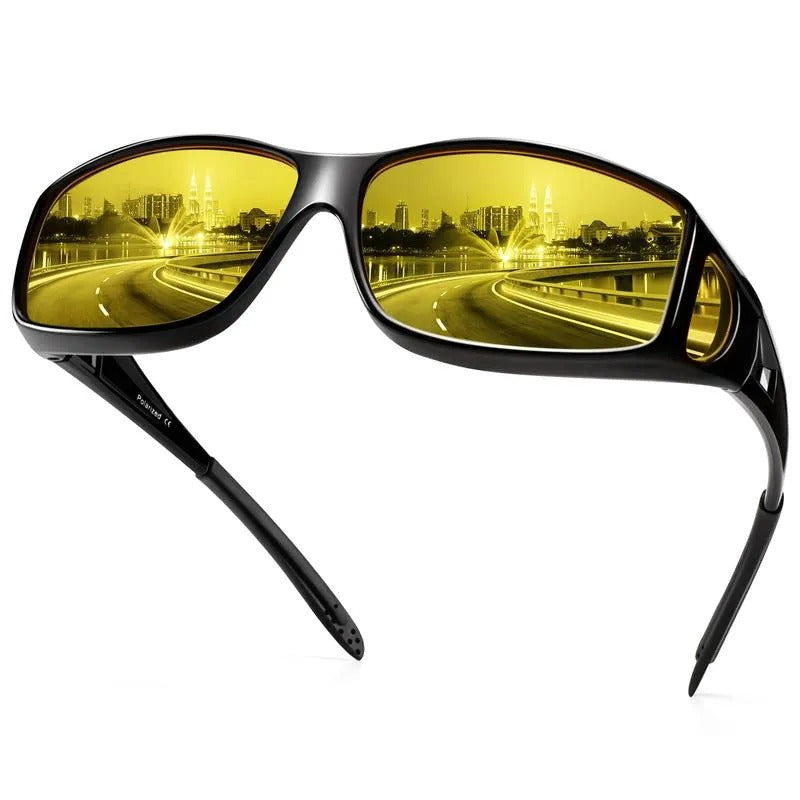 Wraparound Night Driving Glasses