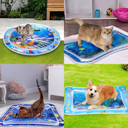 Interactive Cat Water Sensory Play Mat