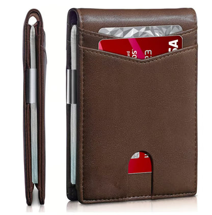 Men's Pop-Up RFID Card Wallet
