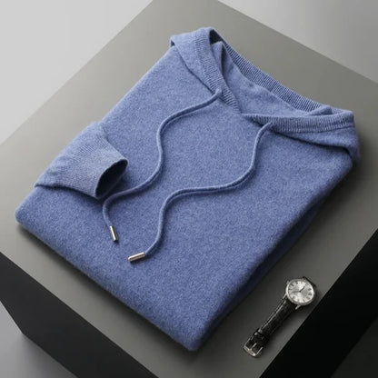 Men’s Hooded Knit Sweater