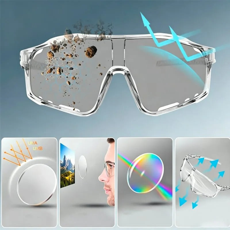 Sports Wraparound Cycling Sunglasses