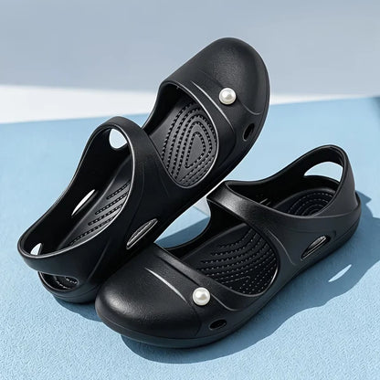 Women’s Pearl Accent Summer Slides