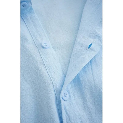 Men's Relaxed Button-Up Shirt
