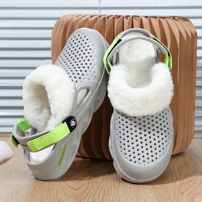Men’s Ventilated Plush-Lined Clogs