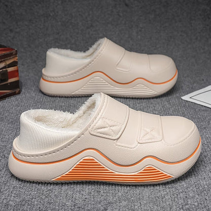Men’s Plush-Lined Winter Slip-On Shoes