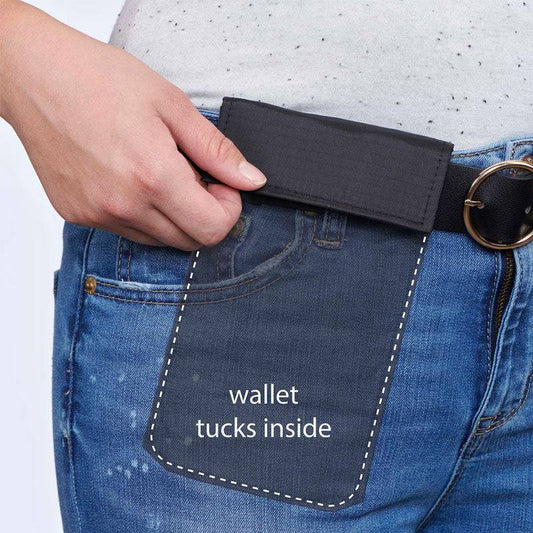 Unisex Slim Belt Wallet