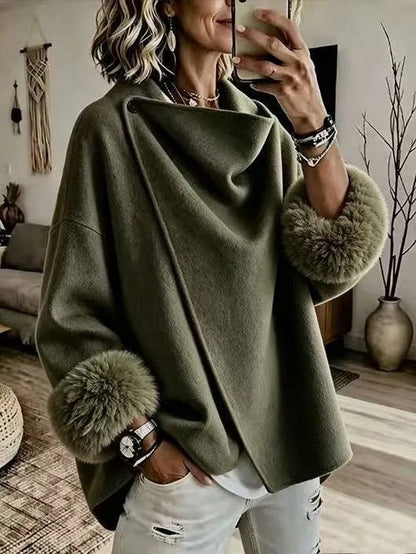 Women's Asymmetric Button Front Jacket