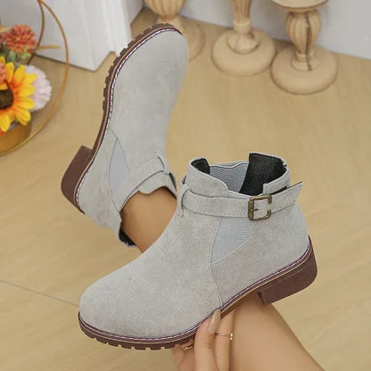 Women's Buckle Ankle Boots