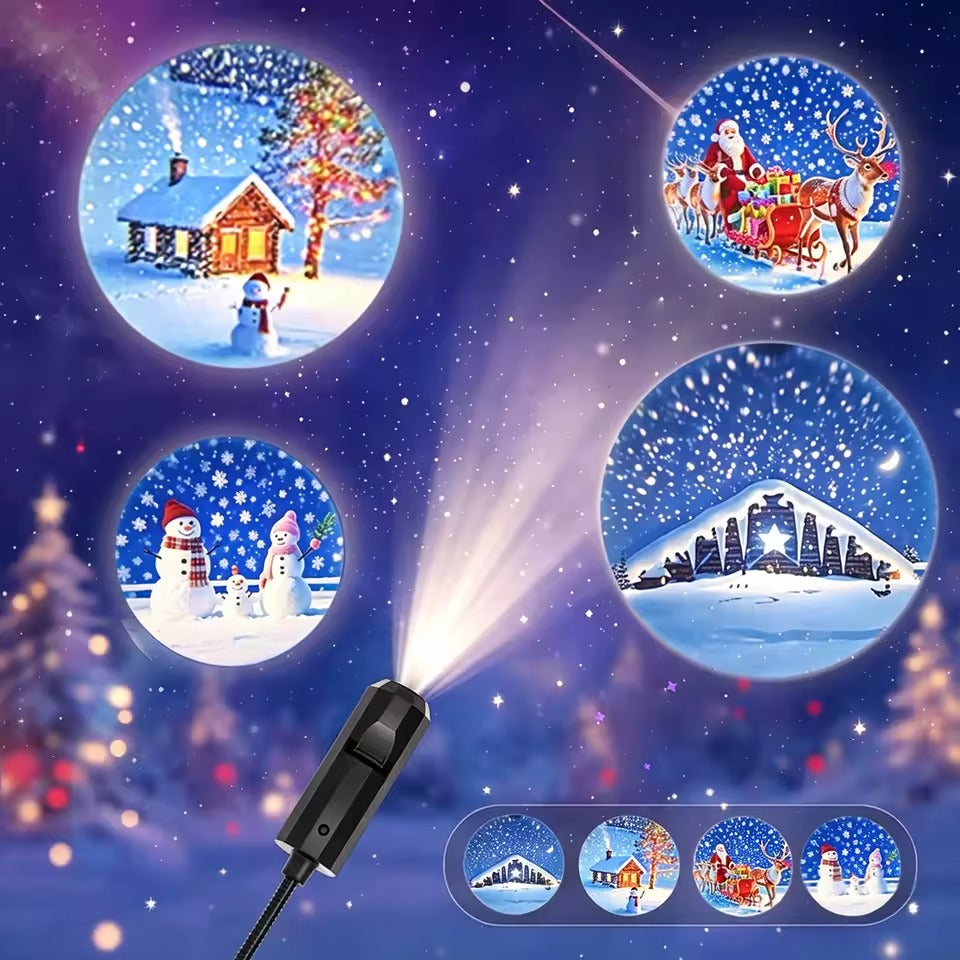 USB Christmas Projector Light