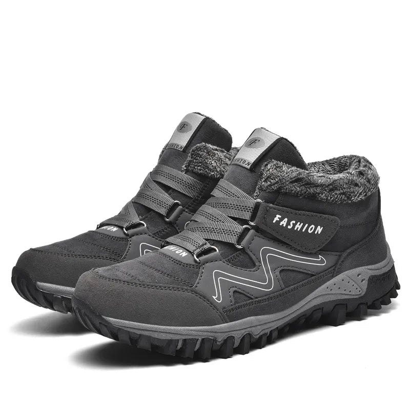 Men's High-Top Lace-Up Boots