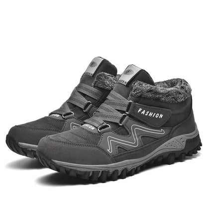 Men's High-Top Lace-Up Boots