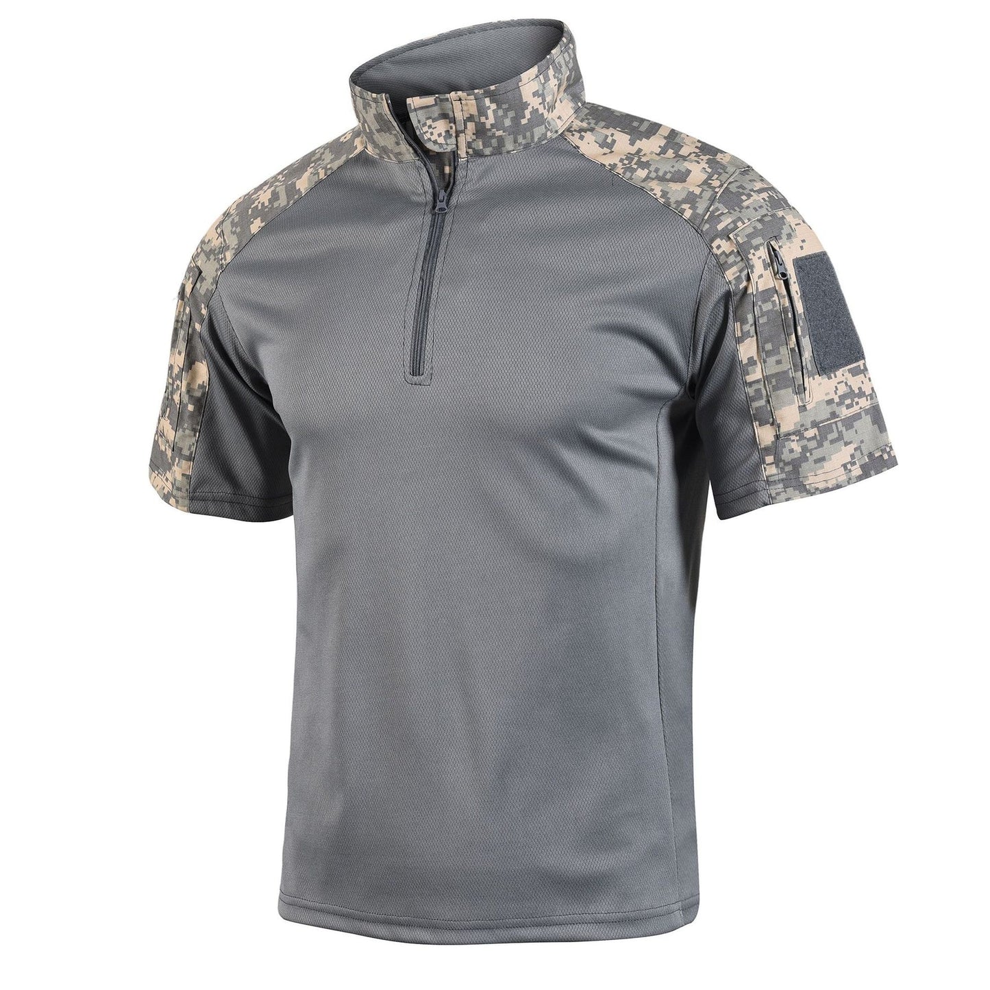 Men's Short Sleeve Quarter-Zip Utility Shirt