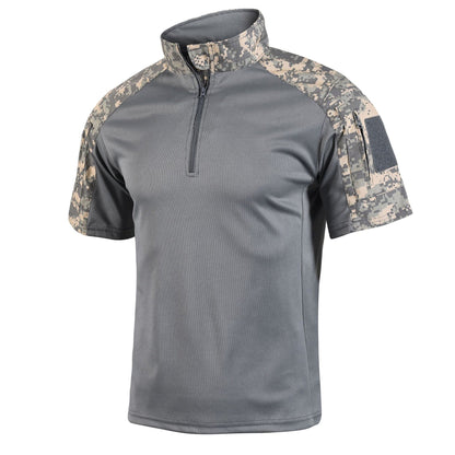 Men's Short Sleeve Quarter-Zip Utility Shirt