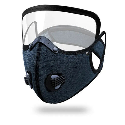 Unisex Dual-Valve Filter Face Mask