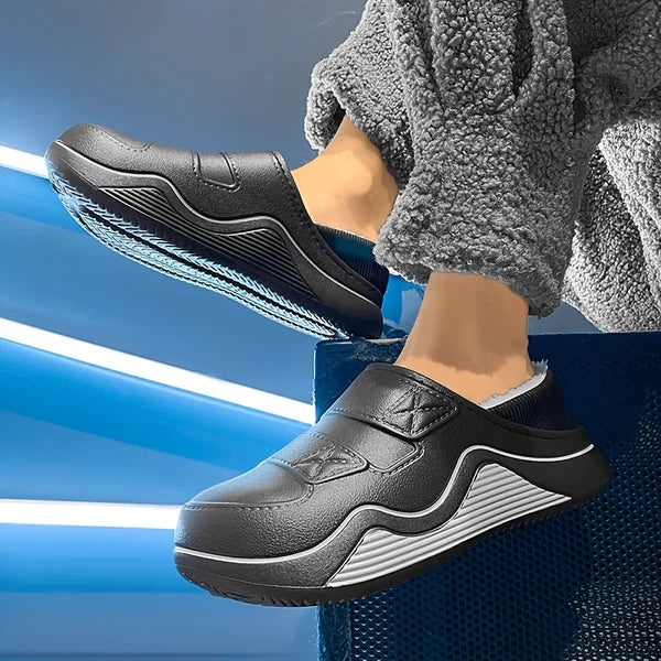 Men’s Plush-Lined Winter Slip-On Shoes