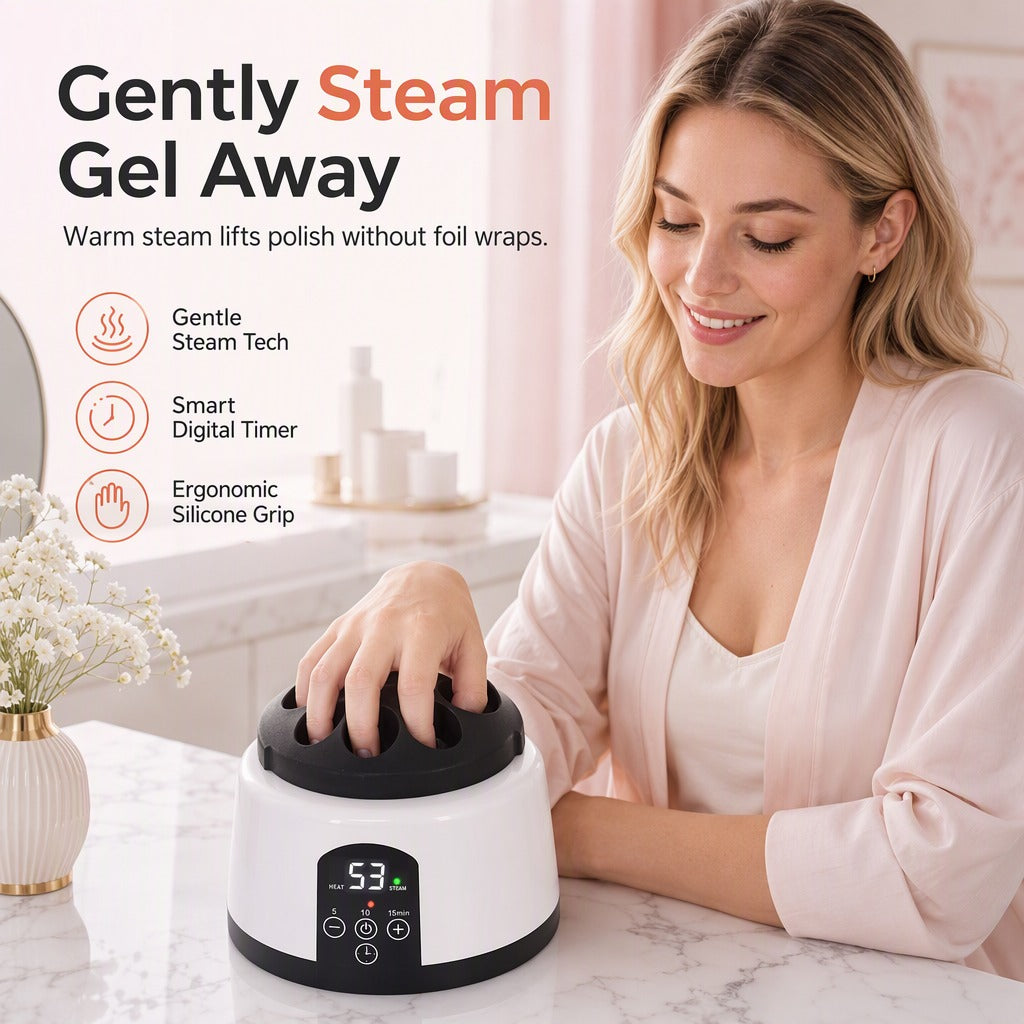 Electric Steam Nail Polish Remover