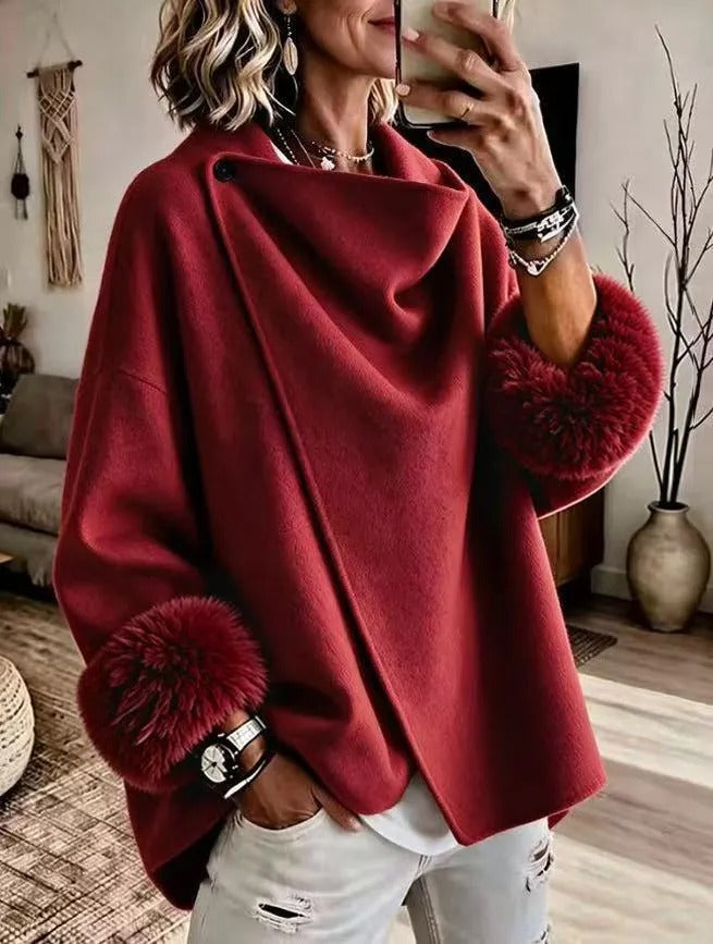 Women's Asymmetric Button Front Jacket