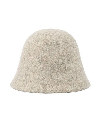 Women's Textured Bucket Hat with Rounded Crown