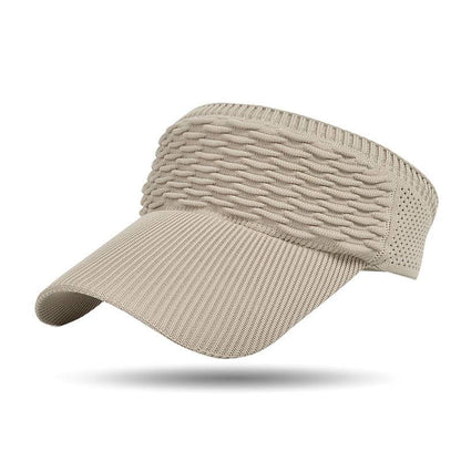 Women's Knit Sun Visor Hat